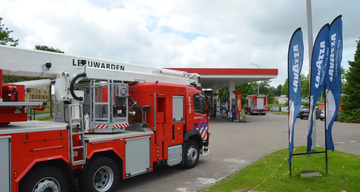 Brand in shop van tankstation snel onder controle - Foto 2