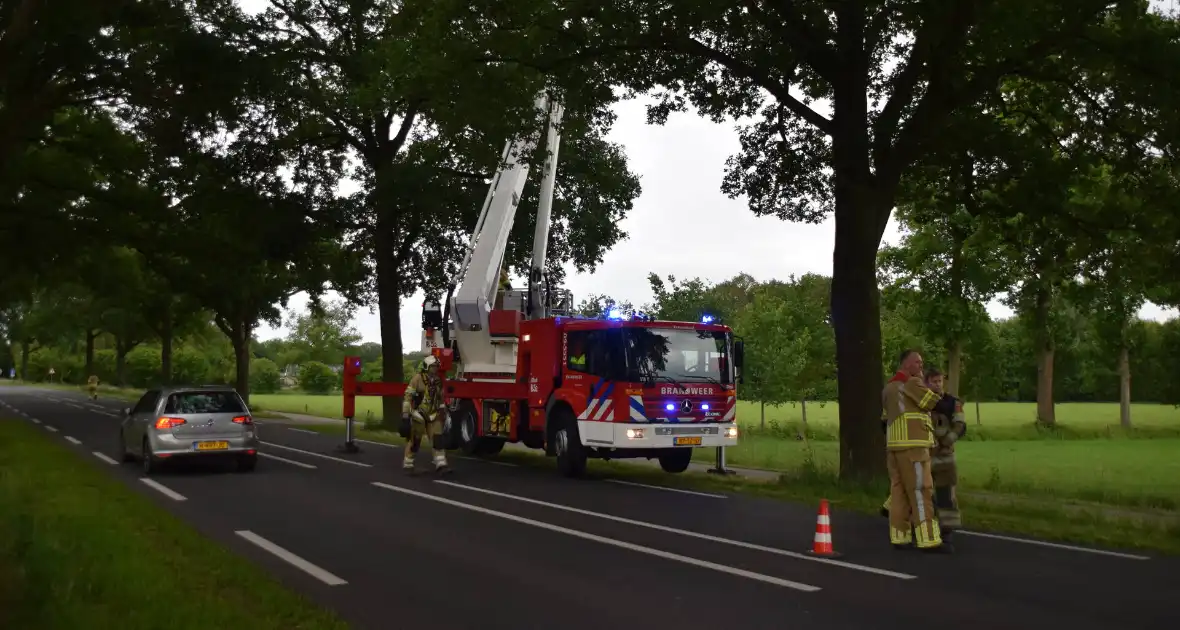 Hoogwerker brandweer weigerde dienst bij stormschade