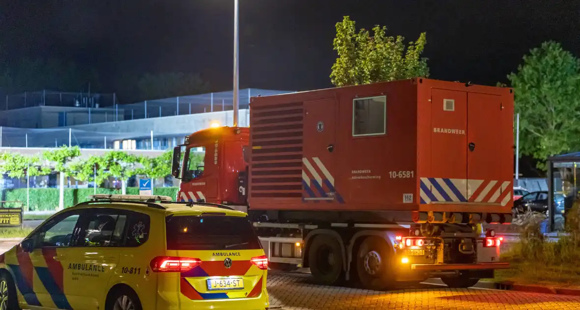 Grote brand bij gezondheidszorg