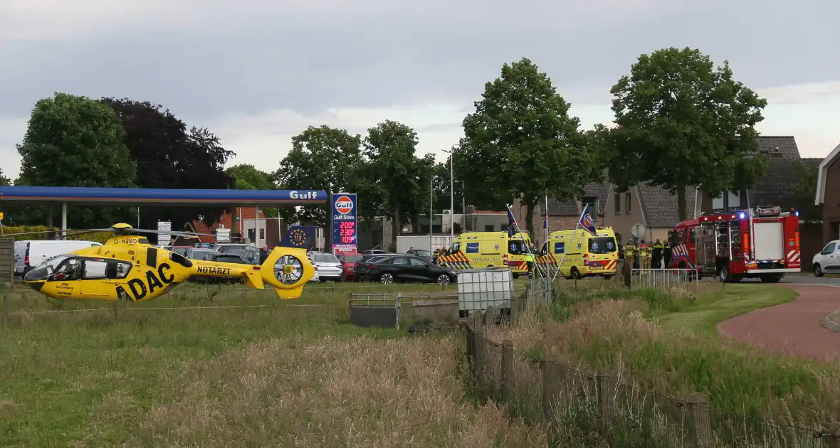 Persoon ernstig gewond na ongeval met brommer - Foto 4