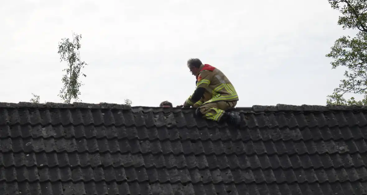 Werkzaamheden op dak veroorzaakt brand - Foto 2