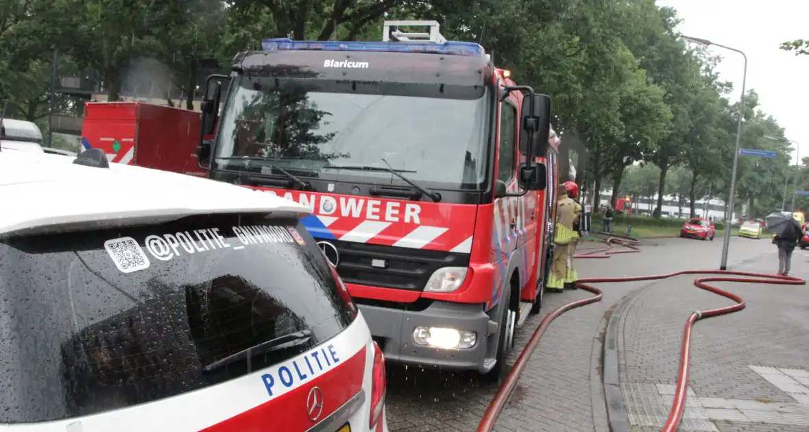 Enorme schade na brand in flatwoning - Foto 1
