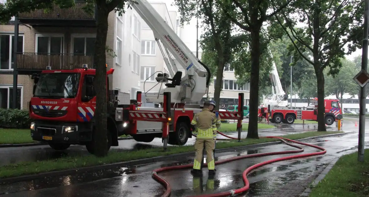 Enorme schade na brand in flatwoning - Foto 3