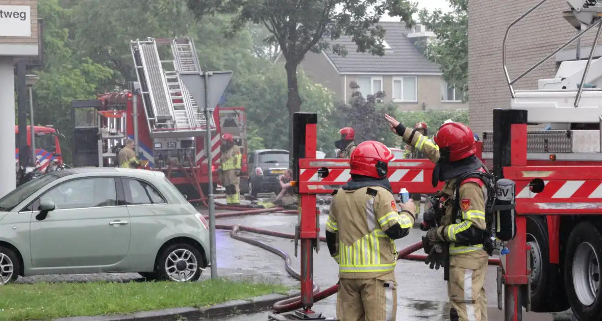 Enorme schade na brand in flatwoning - Foto 7