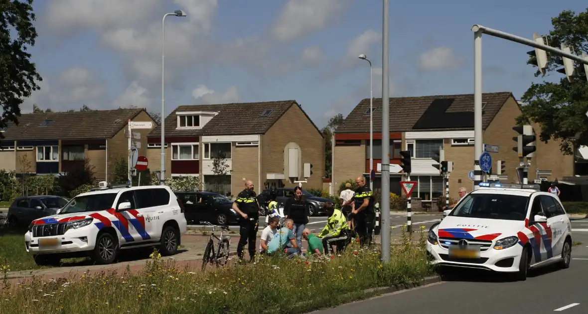 Agressieve man in de boeien na ongeval