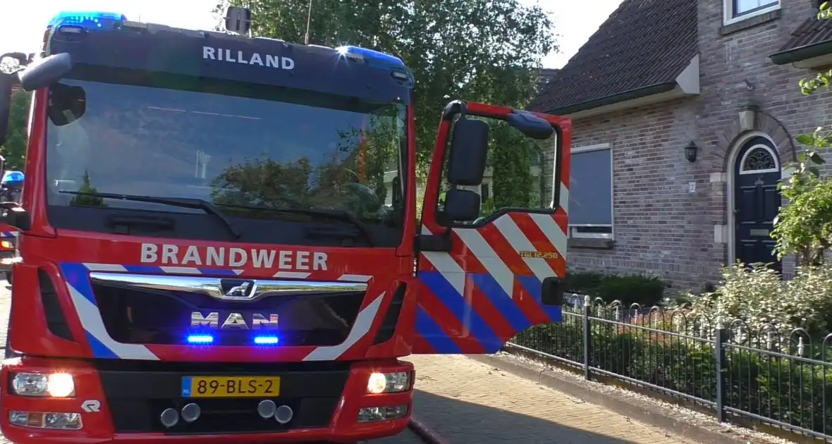 Brand in heg snel onder controle - Foto 1