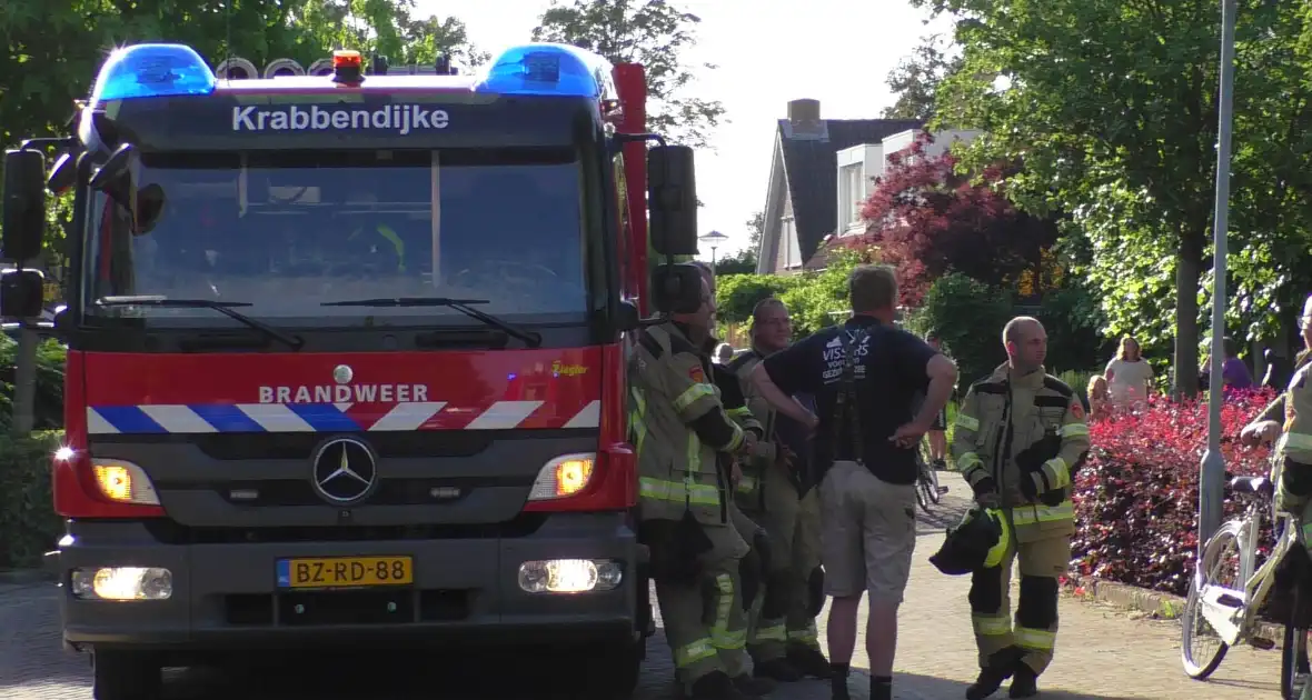 Brand in heg snel onder controle - Foto 3