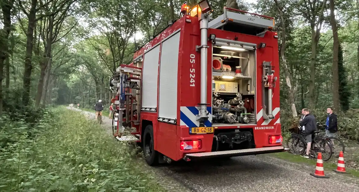 Brand in bosschage