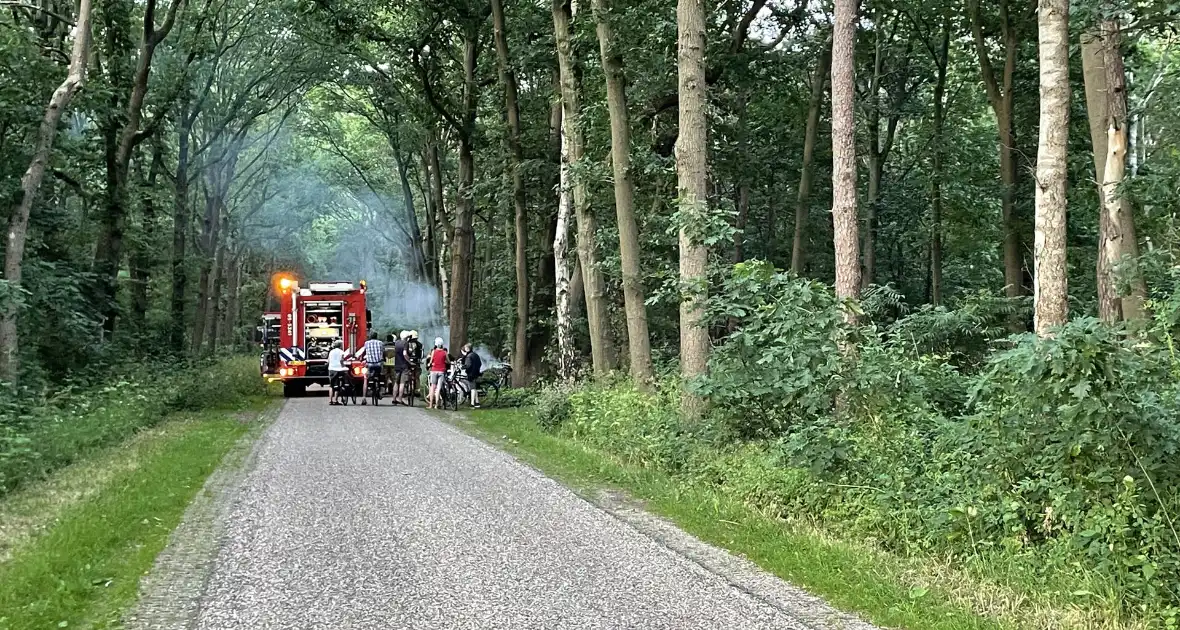 Brand in bosschage - Foto 1