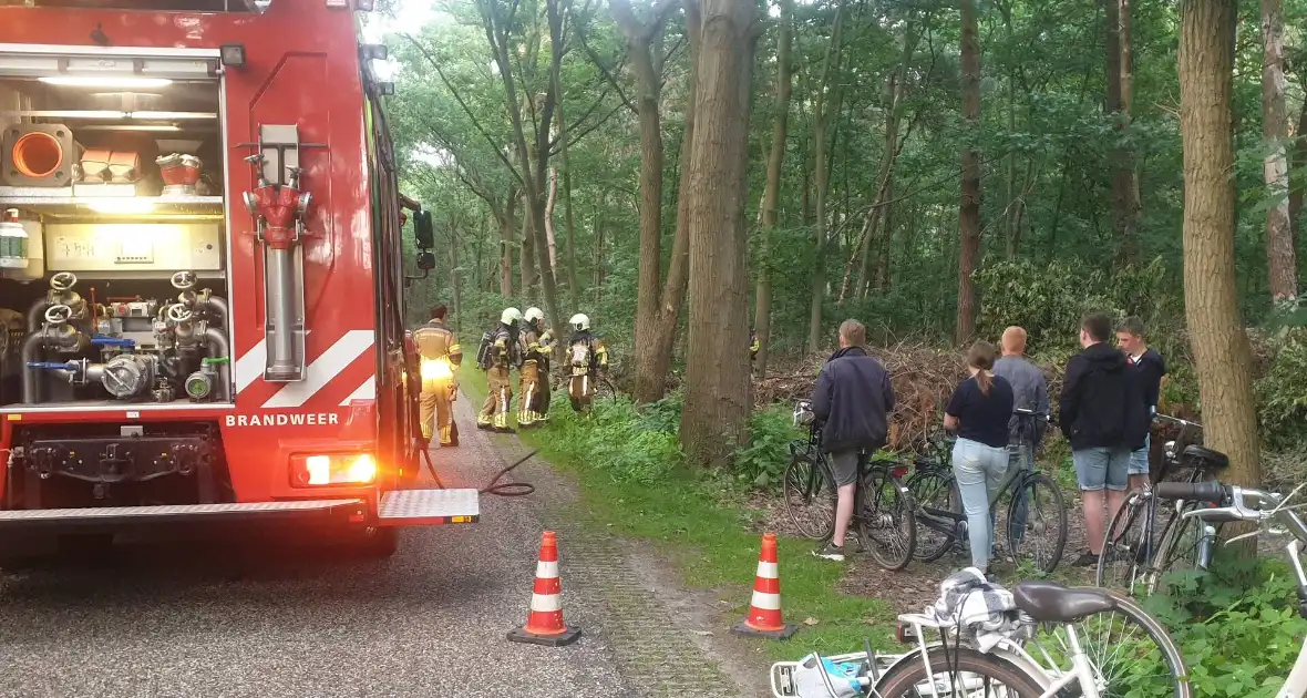 Brand in bosschage - Foto 5