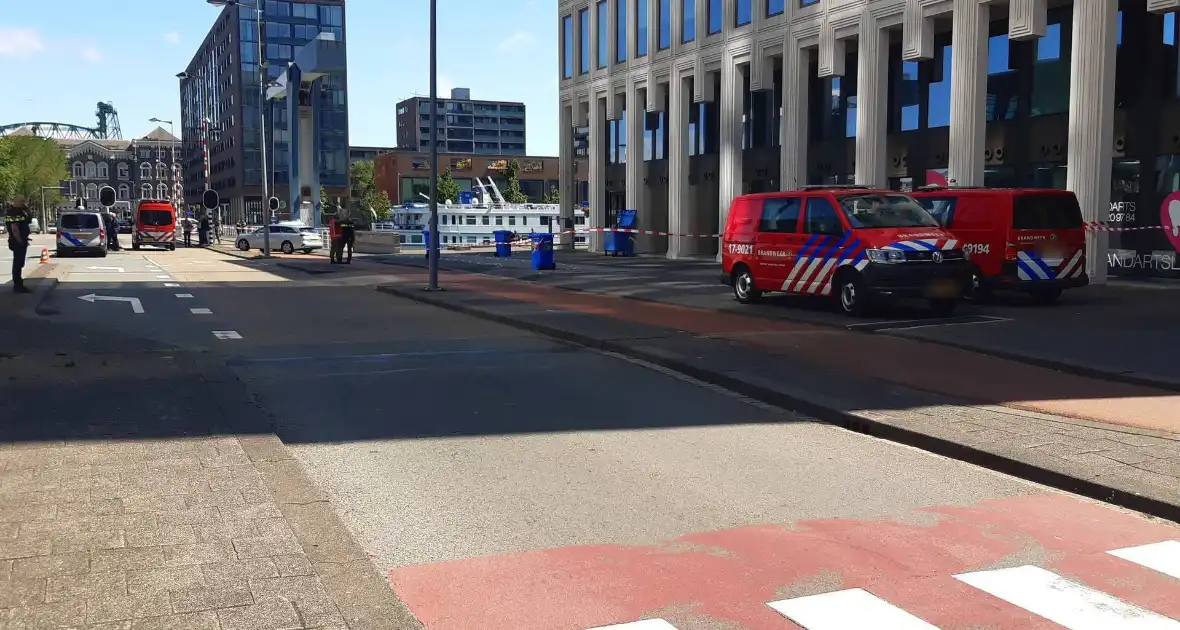 Spoorweghavenbrug afgezet vanwege inzet EOD - Foto 3