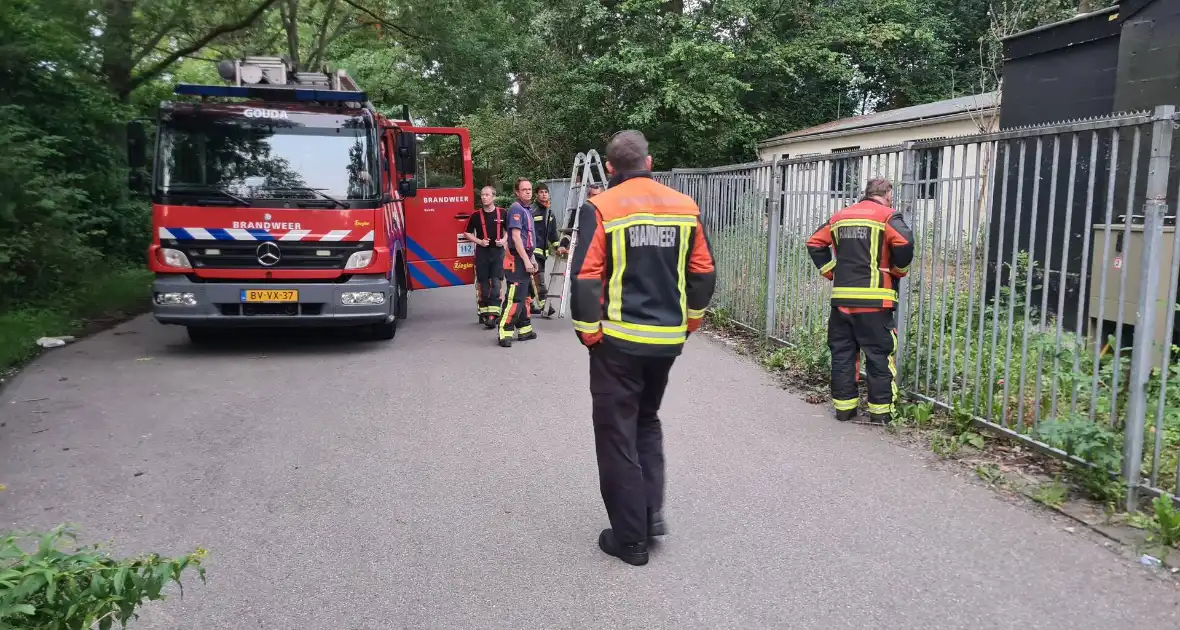 Sterke gaslucht in oud scouting gebouw