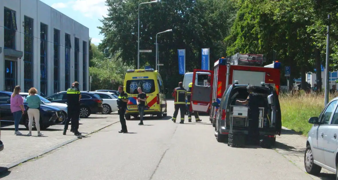 Bedrijventerrein Stevenshof afgezet na vondst explosief - Foto 1