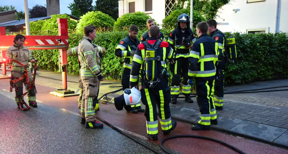 Brand in slaapkamer van woning